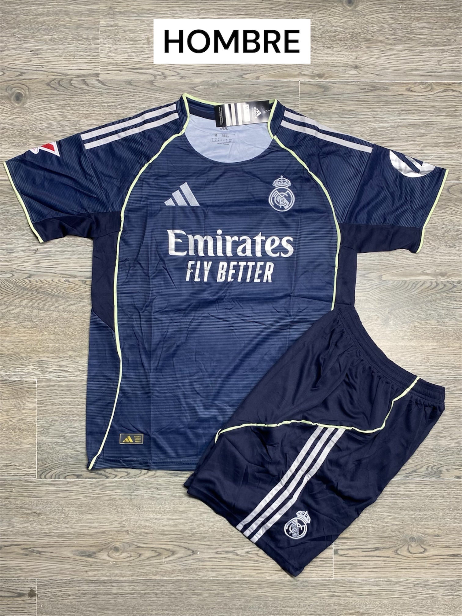 Camiseta Real Madrid Visitante 2025/2026 – Versión Fans